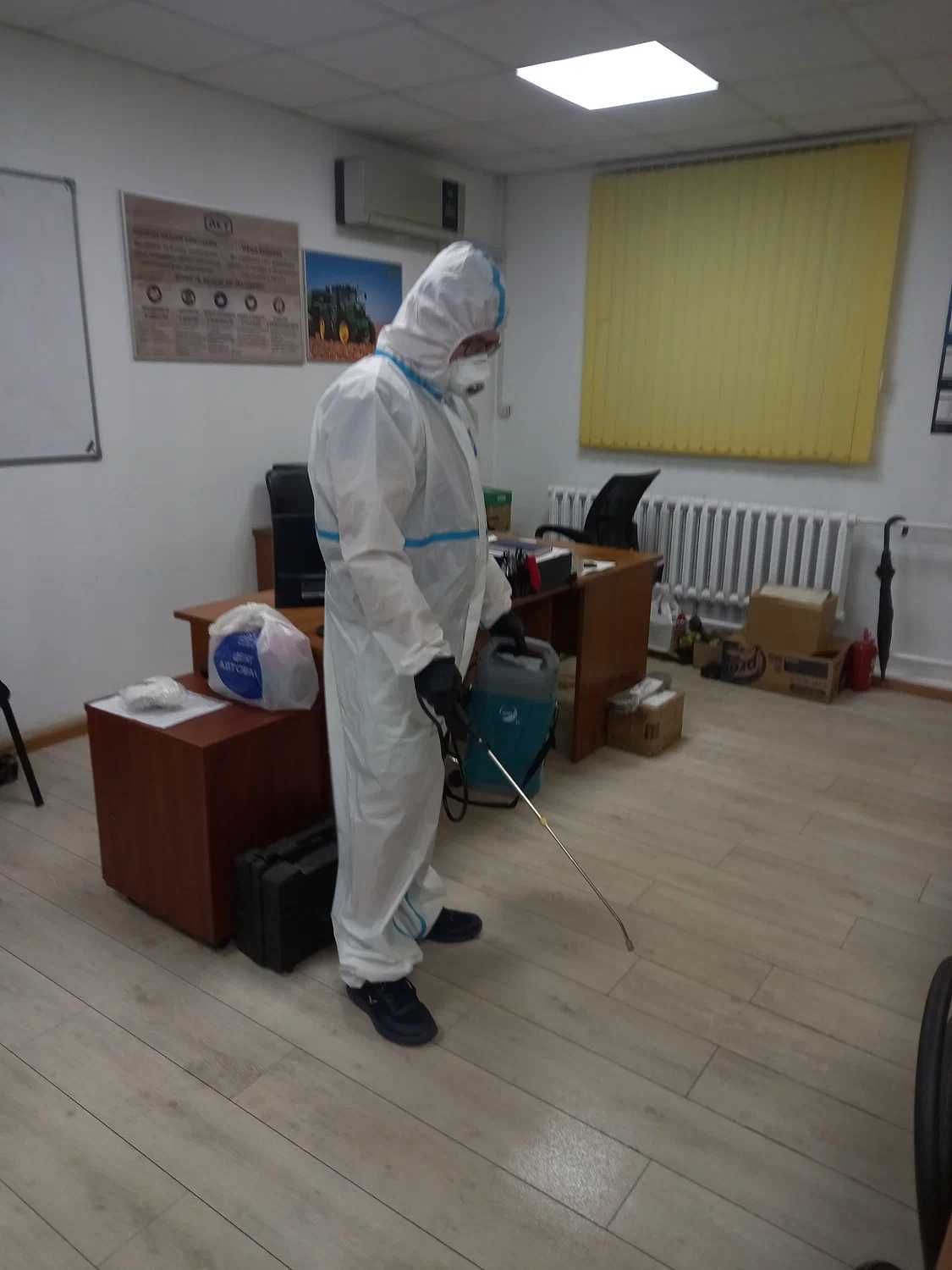 Дезинфекция 40% Dezinfeksiya klop tarkan ilon chayon мухи комары