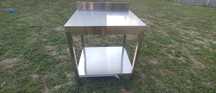 Blat de lucru ECO 0.8m cu polita si rebord