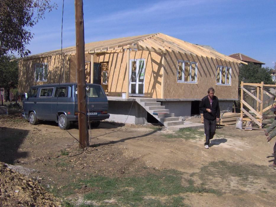 Строителство на дървени сглобяеми къщи от 350лева м2