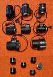 Accesorii camere video, BNC - VGA, suporti, telecomenzi,  obiective CS