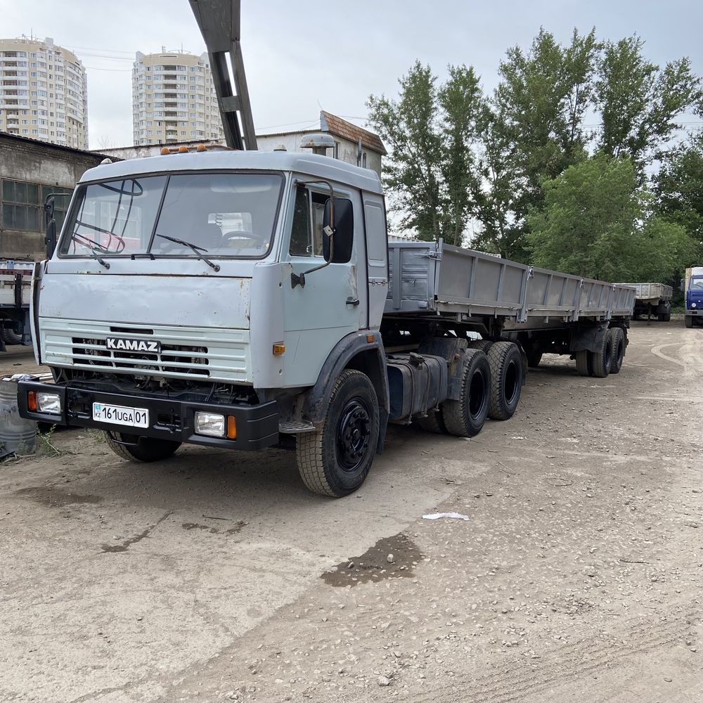 Грузоперевозка тягач длинномеры 17 метров шаланда