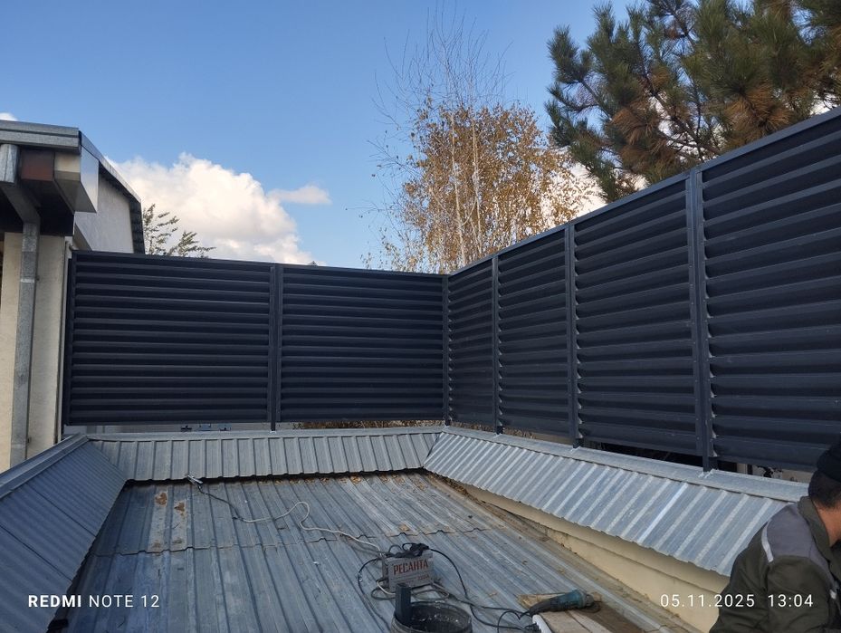 Жалюзи забор ограждения