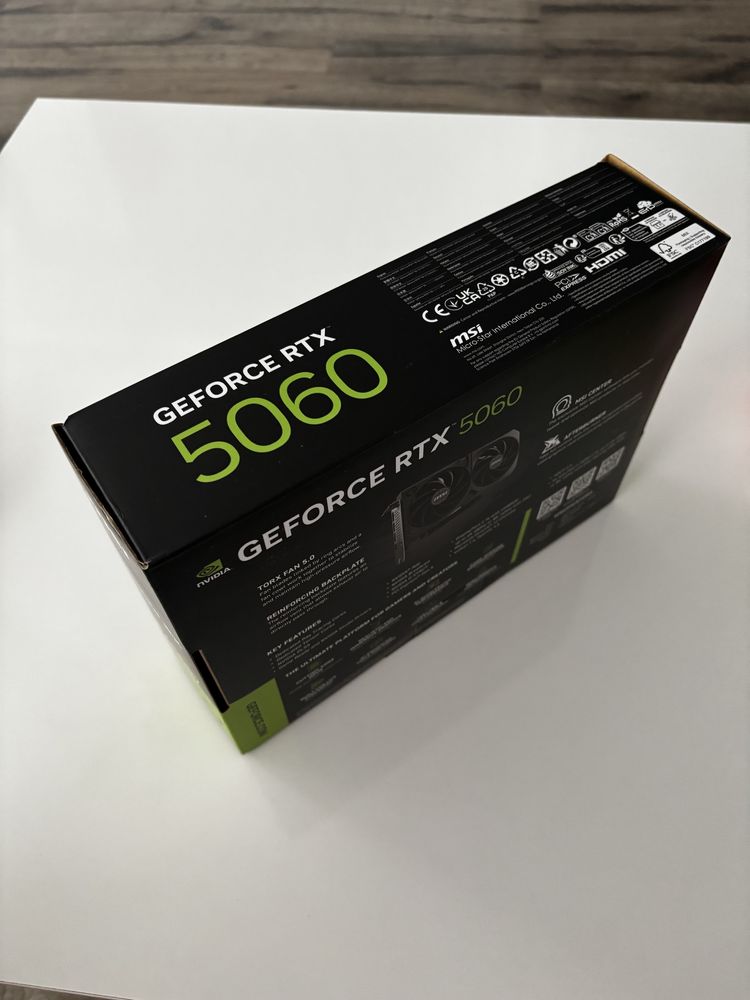 MSI RTX 5060 Shadow 2x OC 8GB