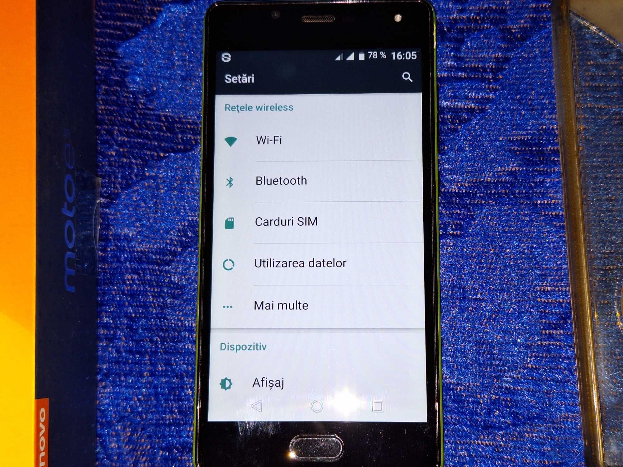 Telefon mobil Motorola Moto E6 Play, Dual SIM, 32GB, 4G