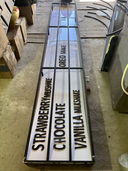 Продам железную вывеску рекламную