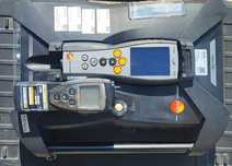 Analizor gaze de ardere Testo 350 – profesional, cu valiză de transpor