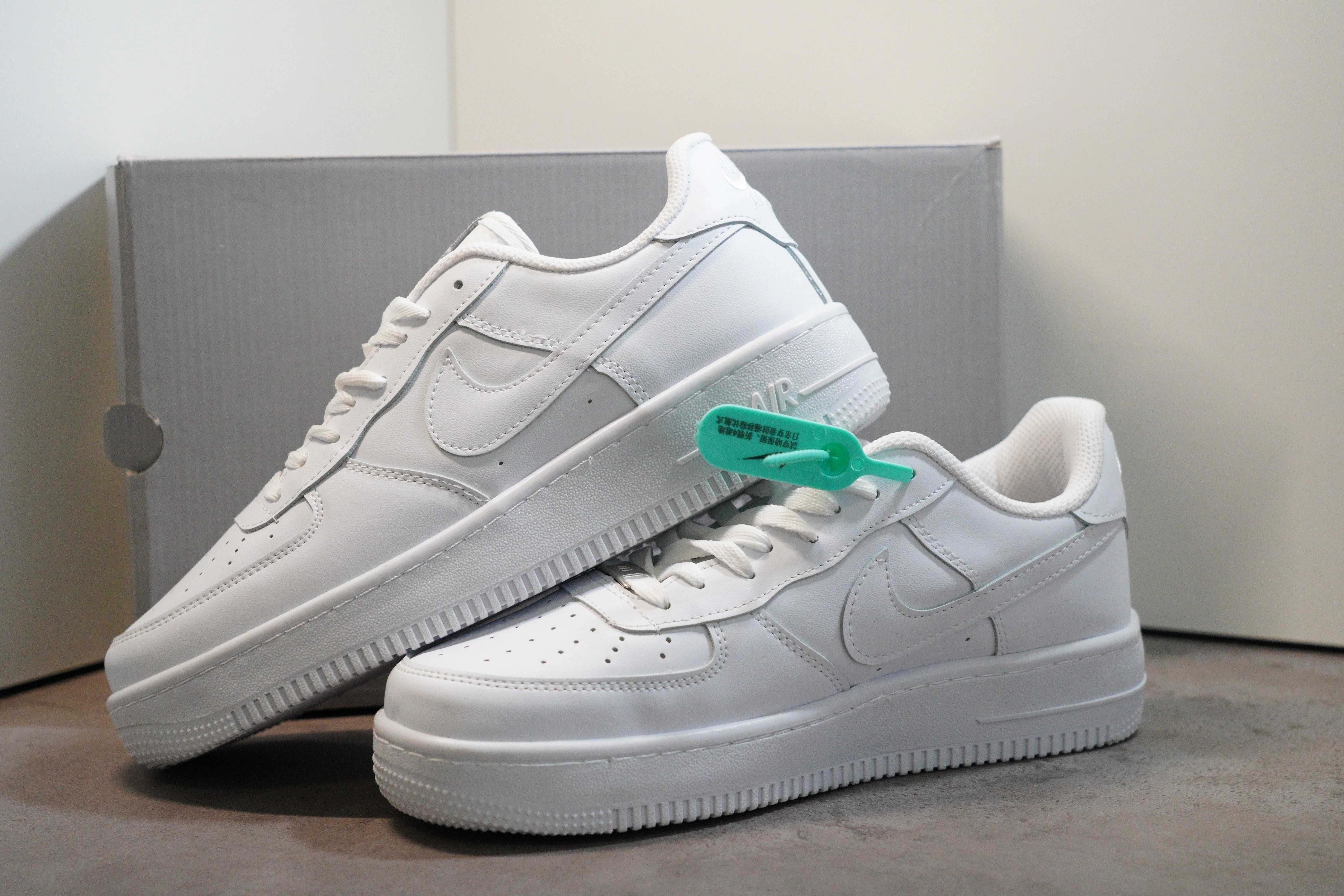 Adidasi Nike Air Force Low 1 WHITE - CALITATE PREMIUM - Toate marimile