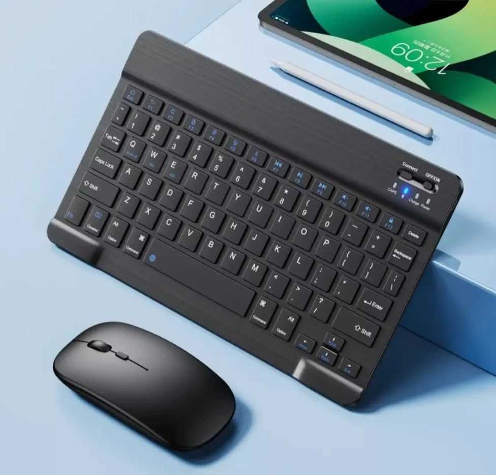 Клавиатура беспроводная с мышью Bluetooth