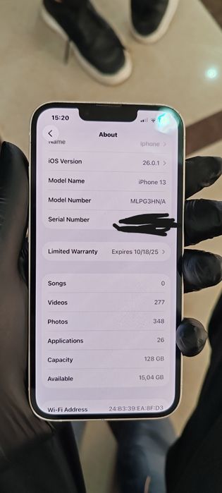 Iphone 13 aybi orqasi singan