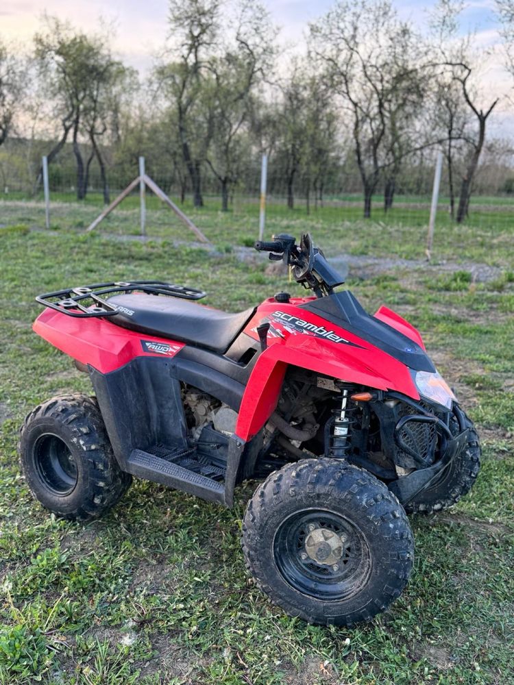 Atv polaris scrambler 500 4x4