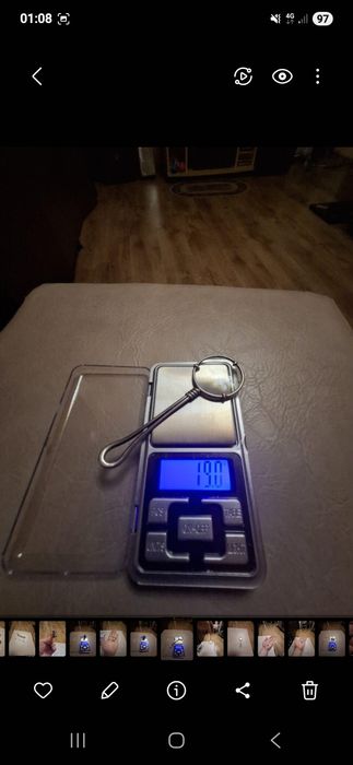 Lupa din argint masiv.Are 19gr.Pret 450lei