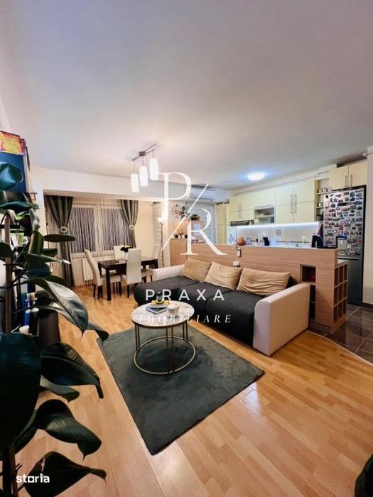 Apartament 3 camere ,67 mp+2balcoane ,mobilat +parcare+boxa la subsol