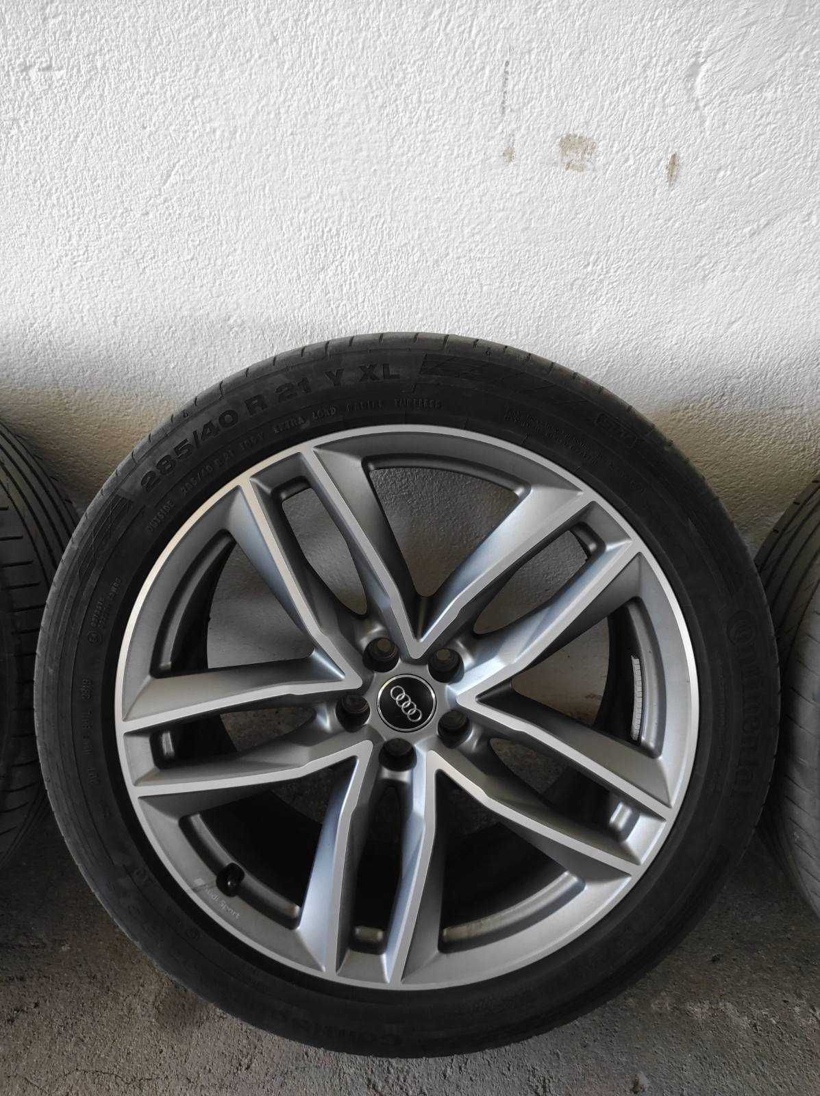 Оригинални джанти Audi + гуми 285/40 R21 J9.5