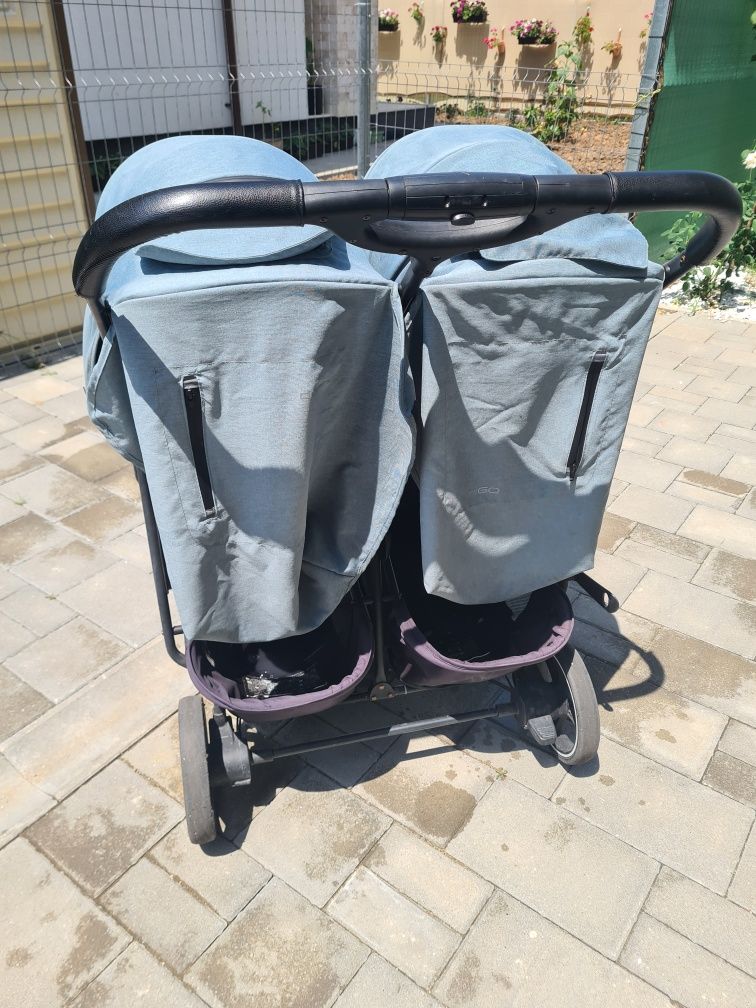 Carucior gemeni 2in1