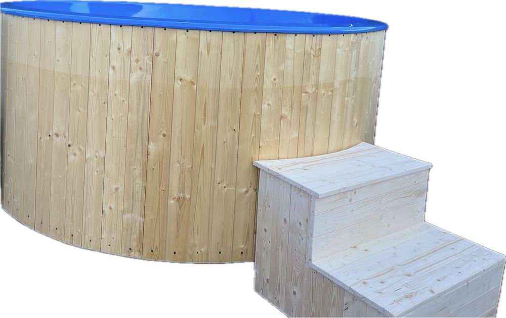 Ciubar Premium din Fibra de sticla 225cm/8-10prs/Soba Exterioara