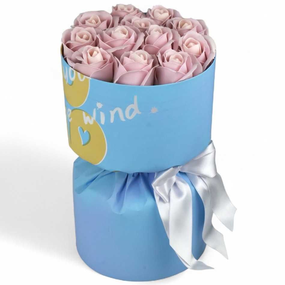 Подаръчен Букет от Сапунени Рози – “You Are the Wind”
