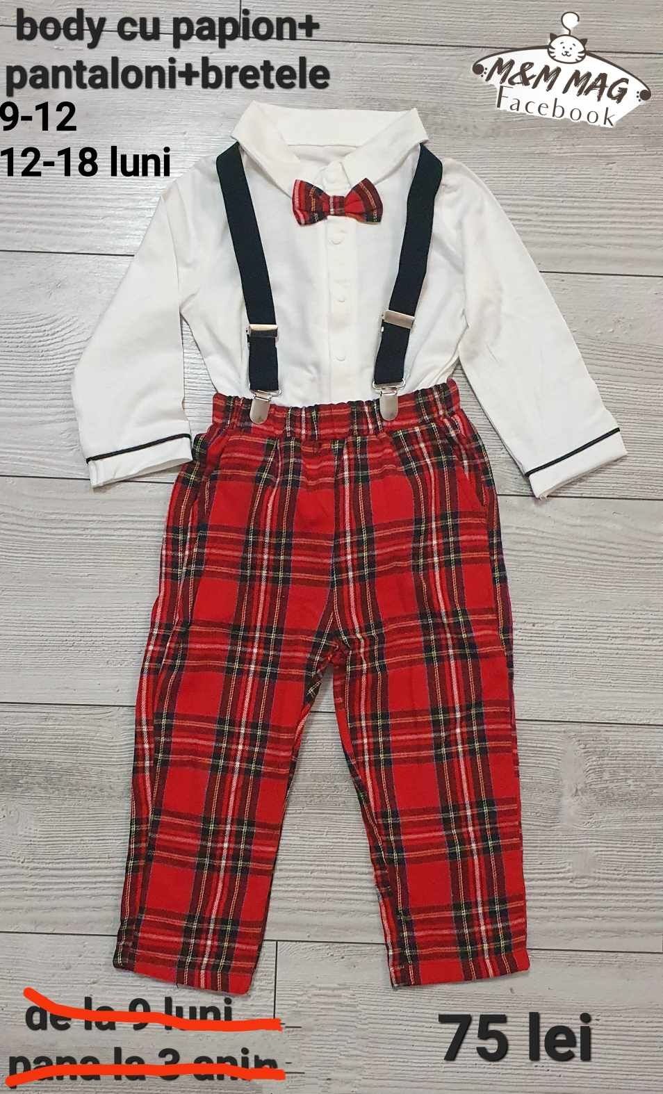 Haine vara baieti, costum bebe