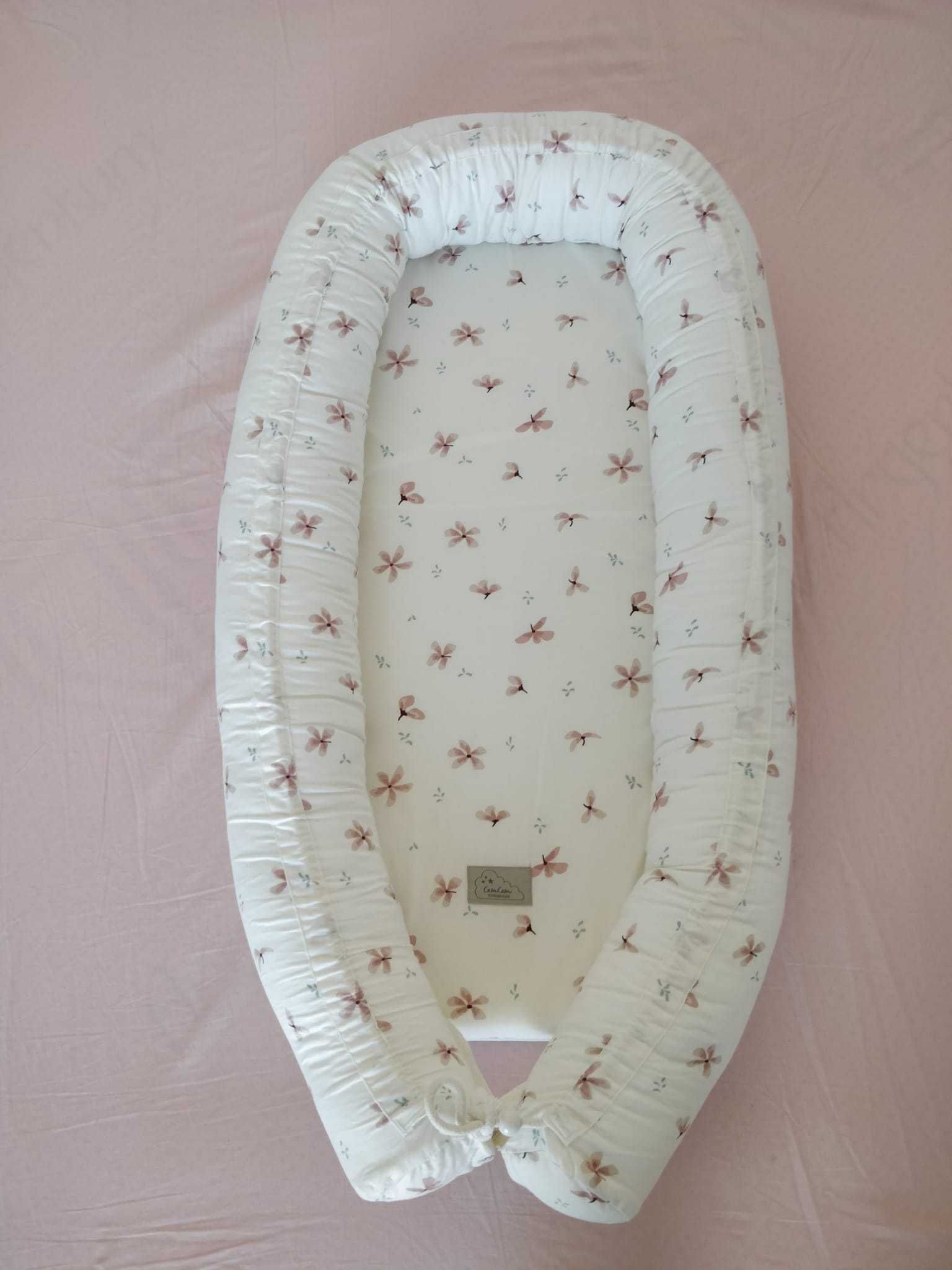 Babynest 30x75cm CamCam Wildflower Creme