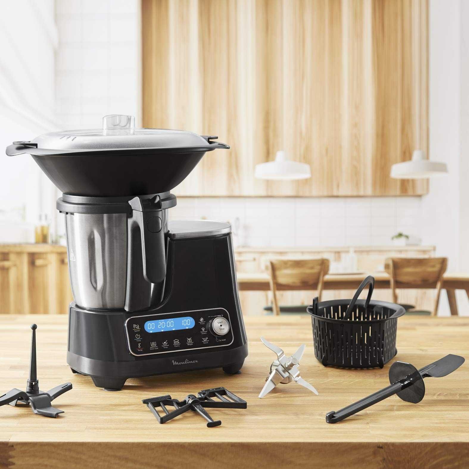 ПРОМО Нов Кухненски Робот Moulinex HF4568 Click Chef с Гаранция