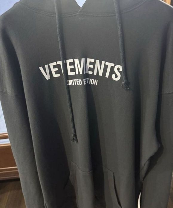 Худи Vetements limited edition