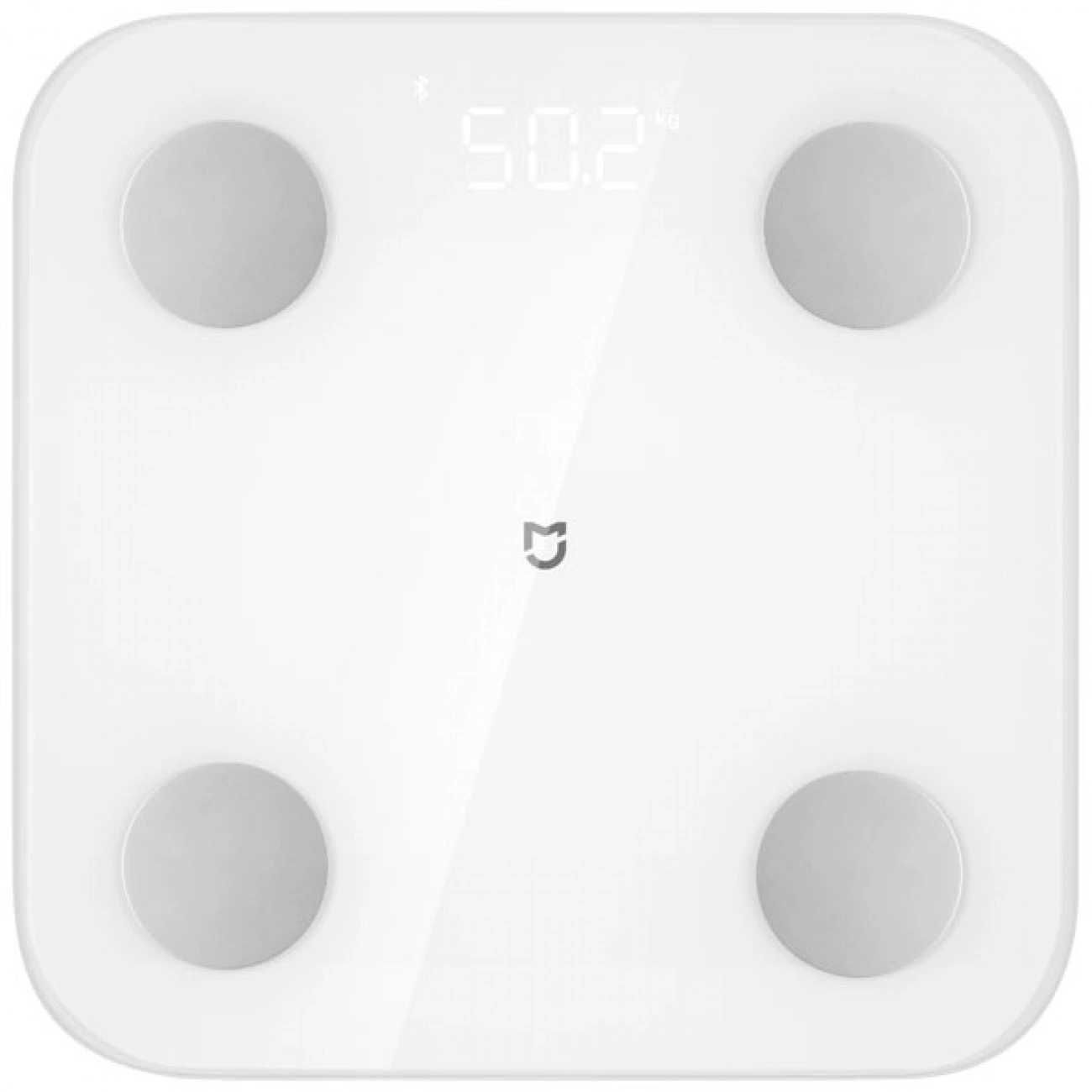Умные весы Xiaomi Mi Body Fat Smart Scale S400 (белый)