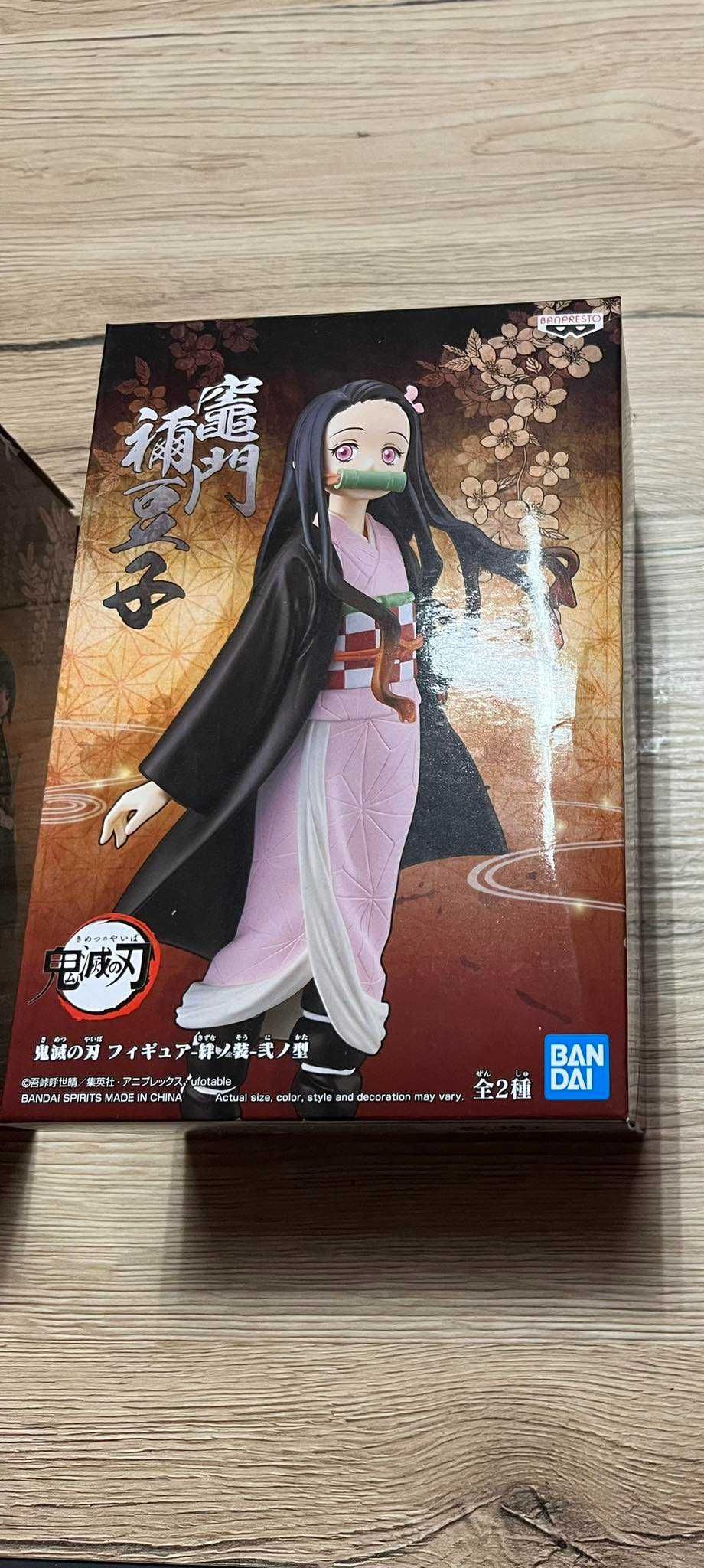 Demon Slayer фигурки на Inosuke, Nezuko и Giyu + Подарък!