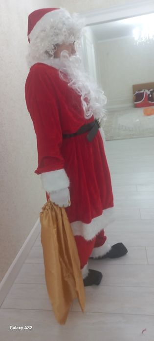 Новогодний Костюм дед мороза и снегурочки