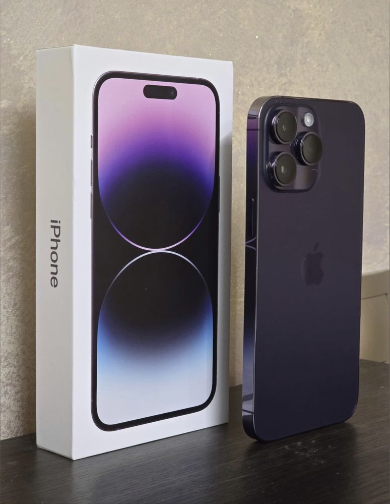 Iphone 14 pro max *100% battery*документи*бартер*