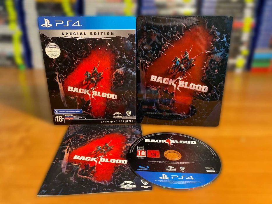 Back 4 Blood Special Edition SteelBook PS4/PS5 Специальное Издание Пс4