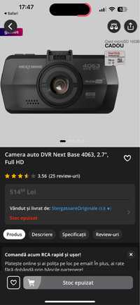 Camera Auto + card 32Gb