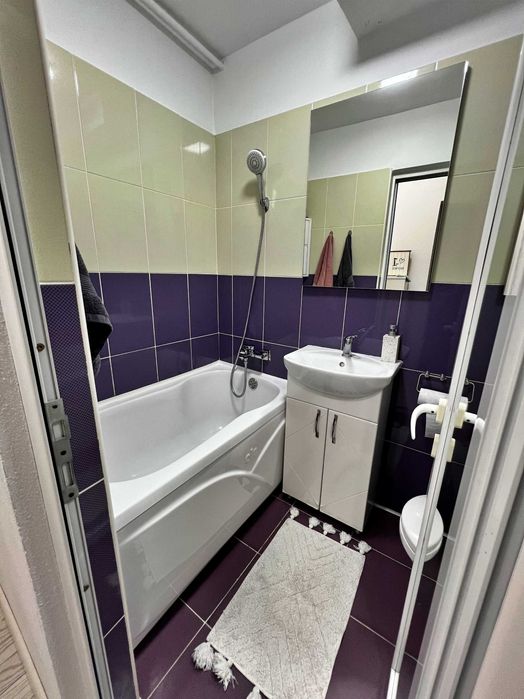 Apartament 2 camere cu grădină și parcare, 37 mp – Cartier 9 Mai