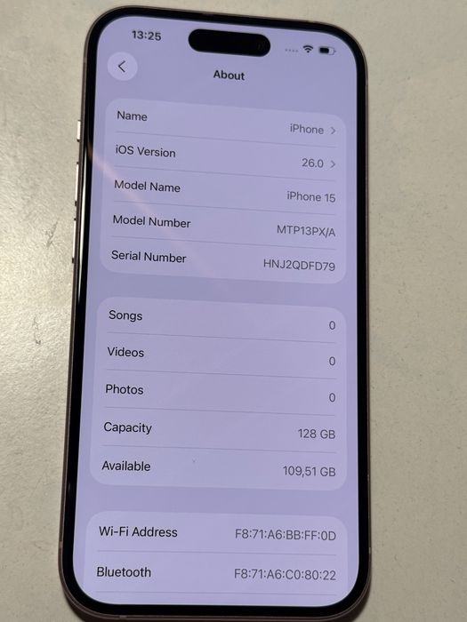 Iphone 15 plus 128Gb roz