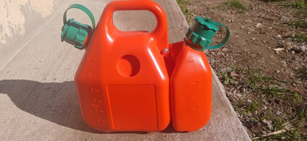 Canistra benzina si ulei 6 l si 2.5 litri