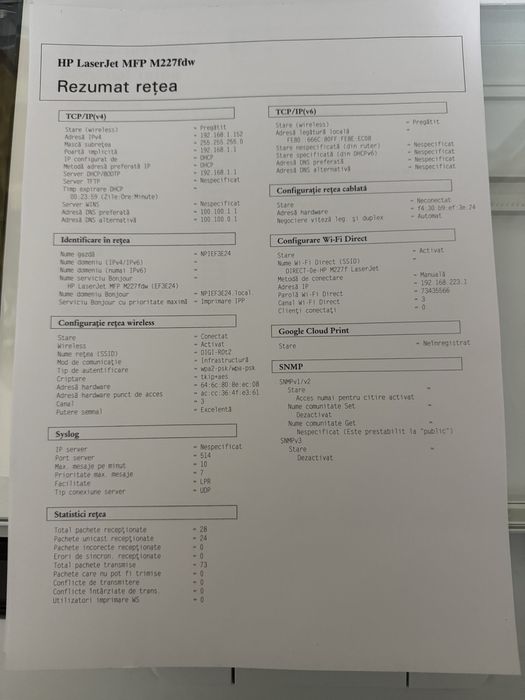 Multifunctionala HP M227FDW