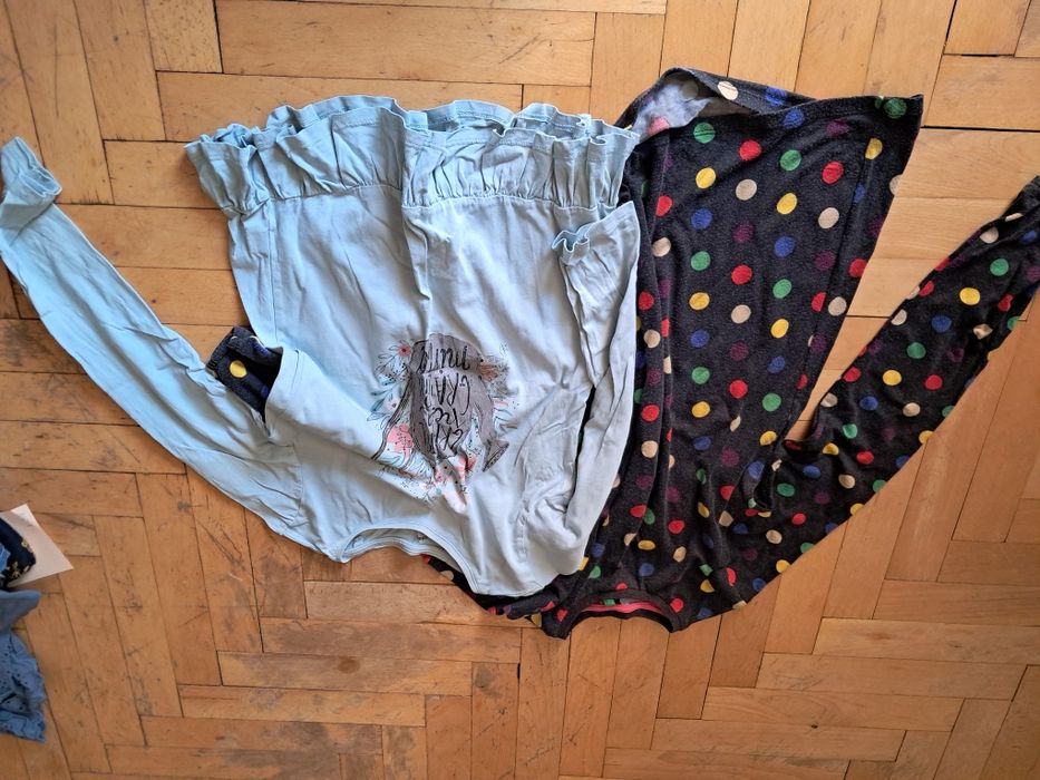 12бр дрехи за момиче р-р 140- общо 8€