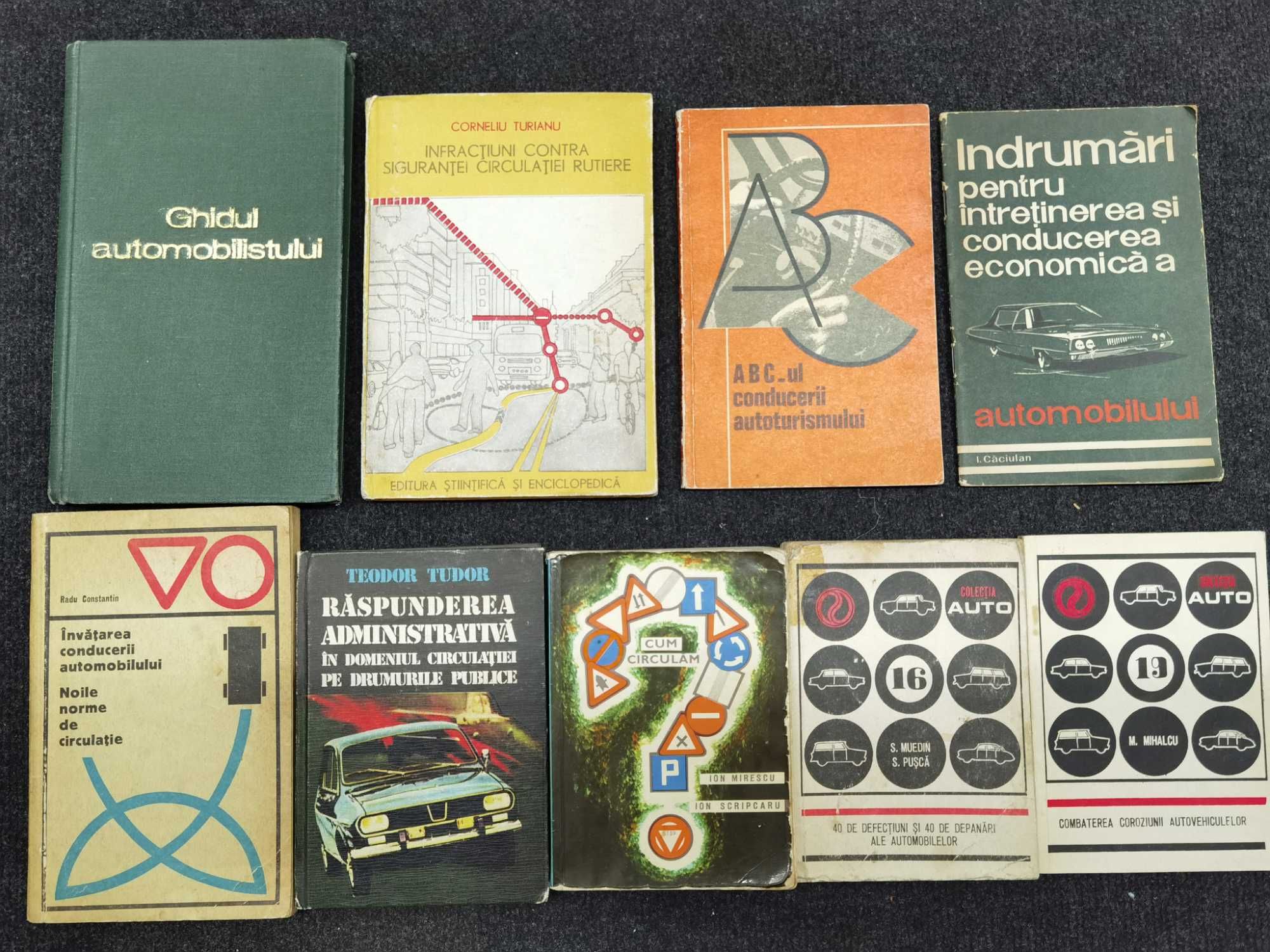 Carti vechi despre circulatie,automobile,auto,masini. ACR.,etc.