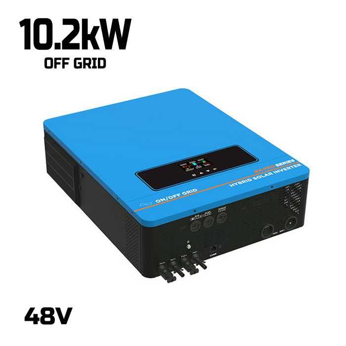Invertor hibrid OFF grid 10.2 kW cu factura !! panouri fotovoltaice