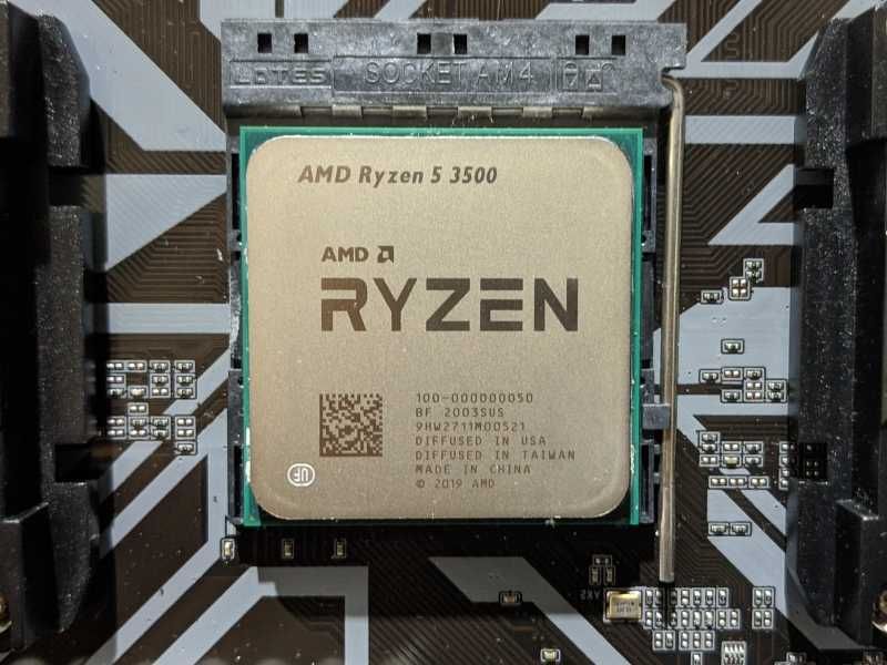 Новый Ryzen 5-3500 6 ядер 3,6Ghz-4.1Ghz сокет АМ4 +доставка+установка