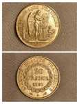 Vând 20 Francs 1898