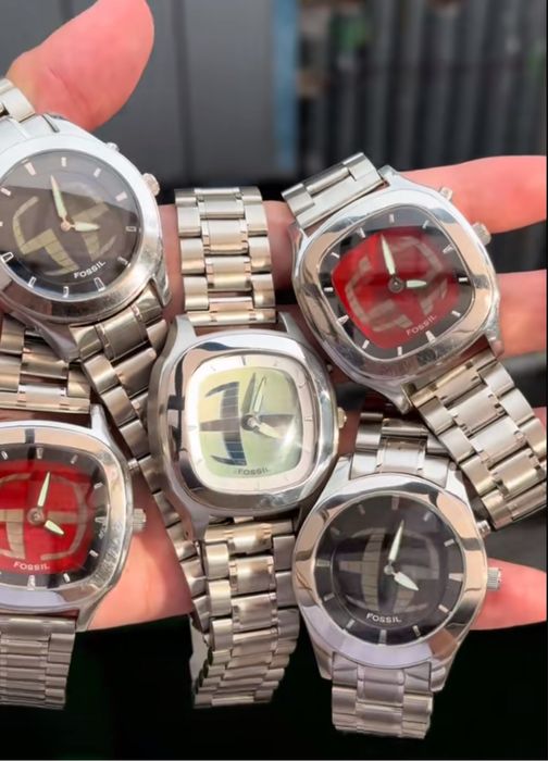 Часы Fossil big tic y2k
