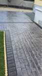 Beton amprentat, Pavaj beton curti, gradini, alei, terase, hale