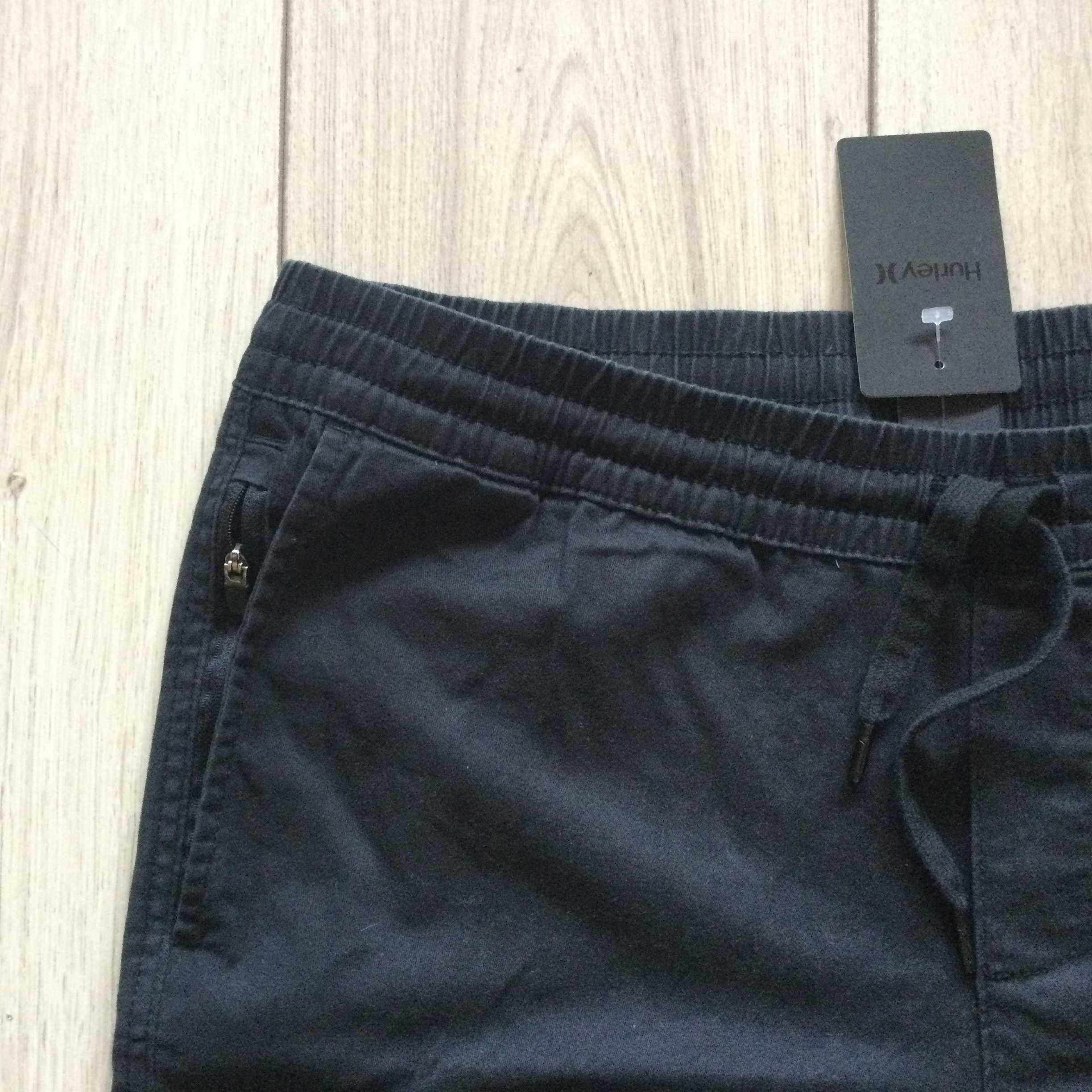 НОВИ оригинални черни къси панталони / бермуди HURLEY размер L от САЩ