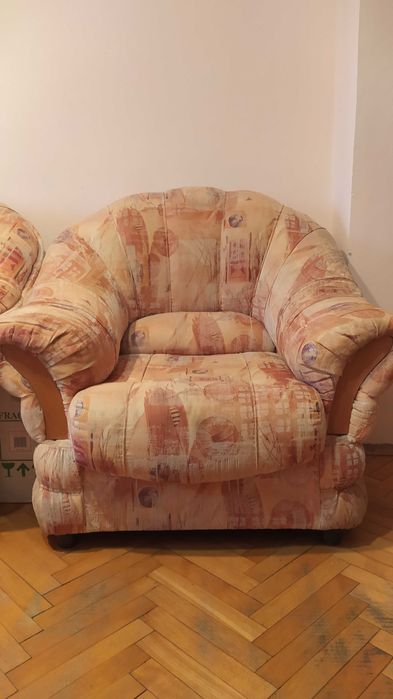 Холова гарнитура / холна гарнитура / диван с 2 фотьойла