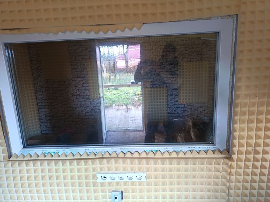 Geam termopan pentru Studio Înregistrari