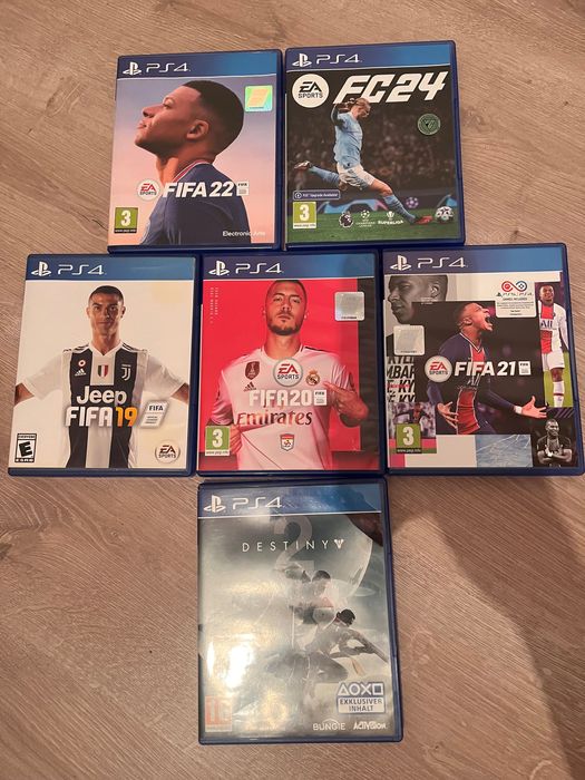 Jocuri PS4 – FIFA 19/20/21/22/24 + Destiny 2 (pachet sau bucăți)