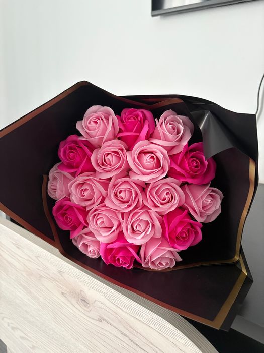 Buchete de trandafiri din sapun