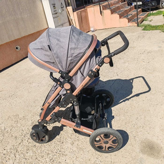 Căruț 3 in 1 cu toate accesoriile