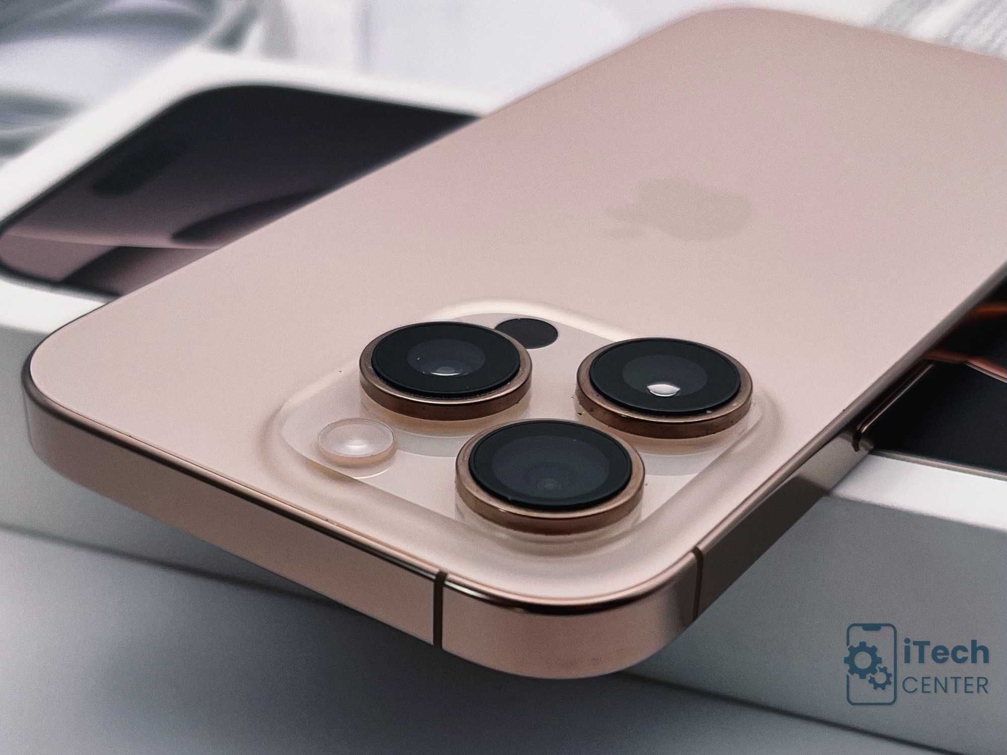 iPhone 16 Pro, 128GB, Desert, 100% батерия, КАТО НОВ, 1г. ГАРАНЦИЯ!