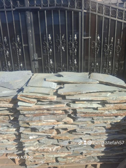 Vând și montez piatra naturala