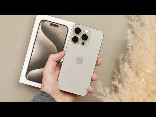 Iphone 15 pro titanium титан